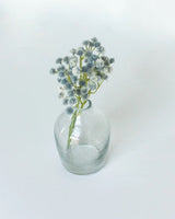 S/3 Hammered Glass Bud Vases - Clear - Sumiye Co