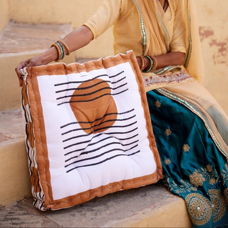 Ascension Floor Cushion (Reverse) - Sumiye Co