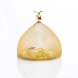 Mesh Domes Set of 2 (1 Each Lg & Sm) - Gold