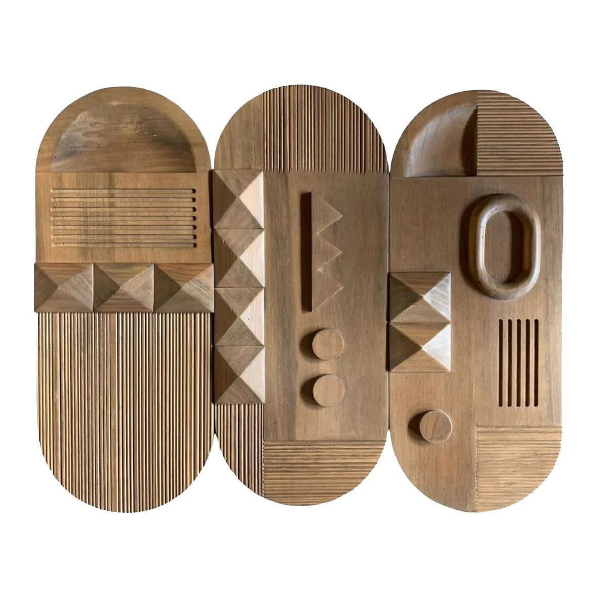 Planos II Wooden Wall Art