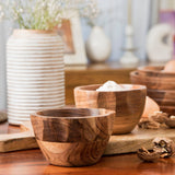 Gravon Acacia Nut Bowls - Sumiye Co