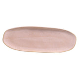 Shallow Organic Oval Platter Large Set of 4