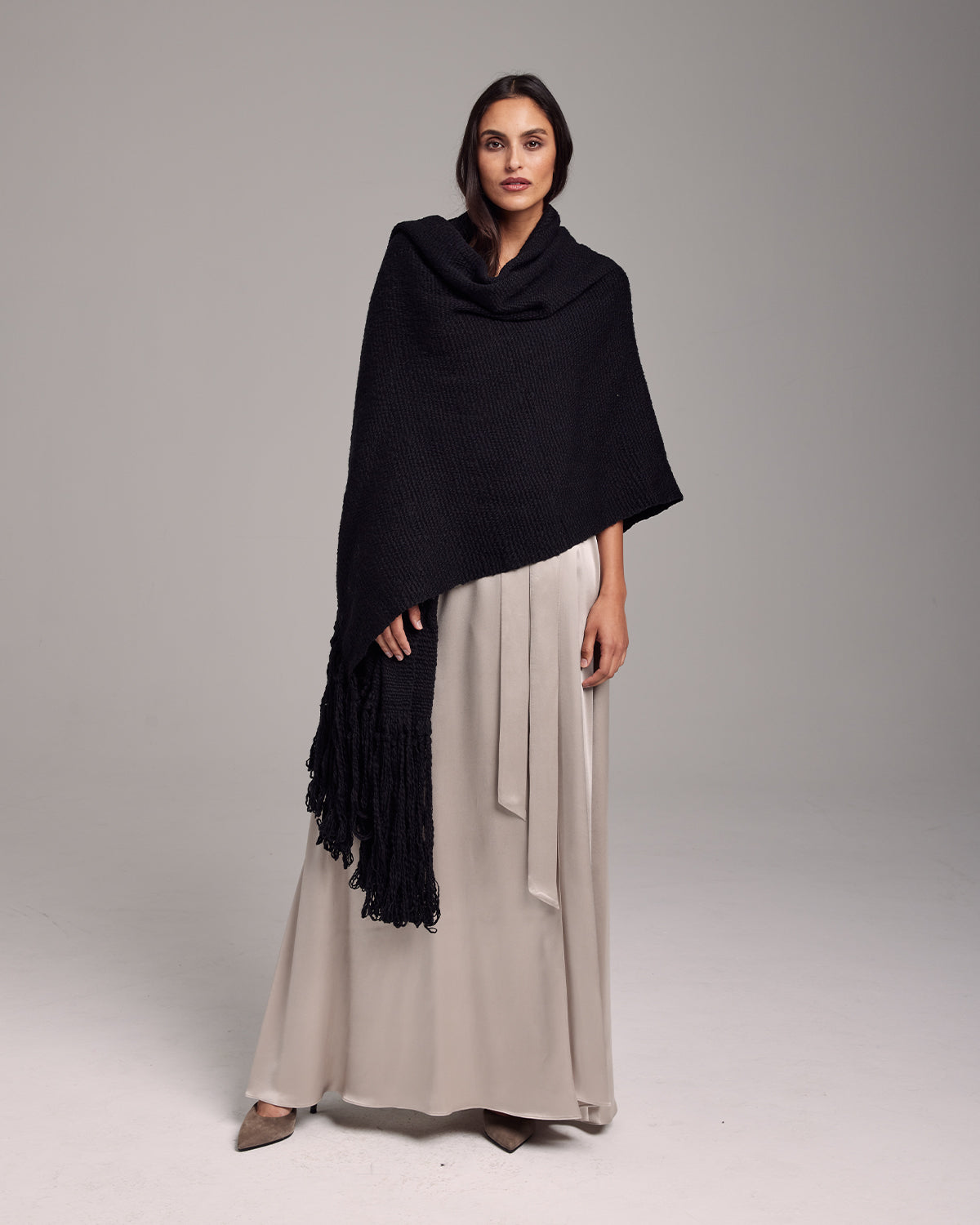 Flammé Fringe Wrap - Sumiye Co