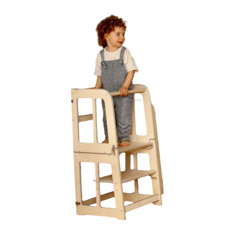 2in1 Montessori Learning Tower & Desk - Sumiye Co