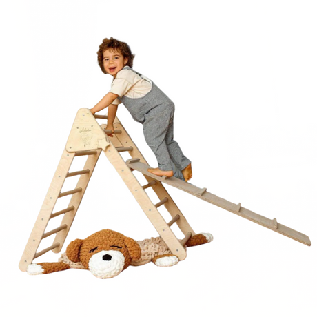 3 size Montessori Triangle Climber Set | Indoor Playground for Kids - Sumiye Co