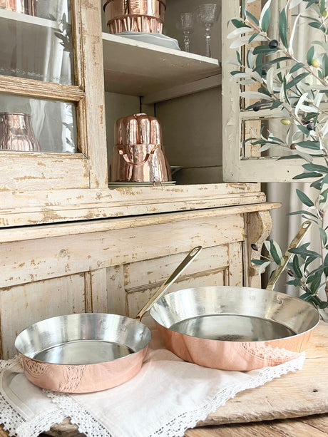 Copper Fry Pan | Vintage Inspired - Sumiye Co