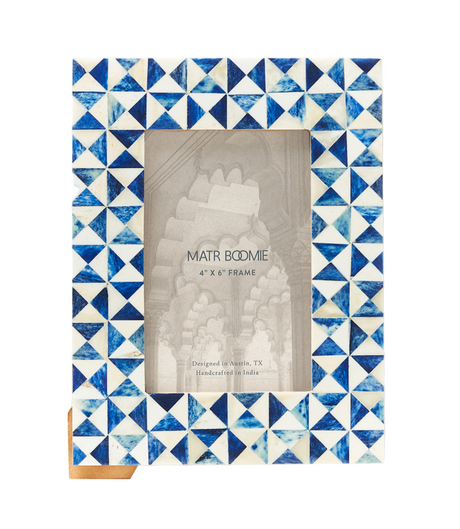 Varuna 4x6 Cobalt Picture Frame - Sumiye Co