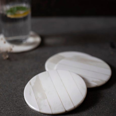 Blanco Coasters Set of 4 - Sumiye Co