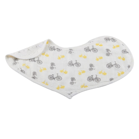 Heart Bibs 2PK | Bamboo Muslin - Traveler -2