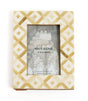 Dari Sandstone Mosaic 4x6 Picture Frame - Hand Carved Bone - Sumiye Co