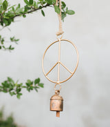 Air Element Peace Bell Wind Chime - Fair Trade Garden by Matr Boomie - Sumiye Co