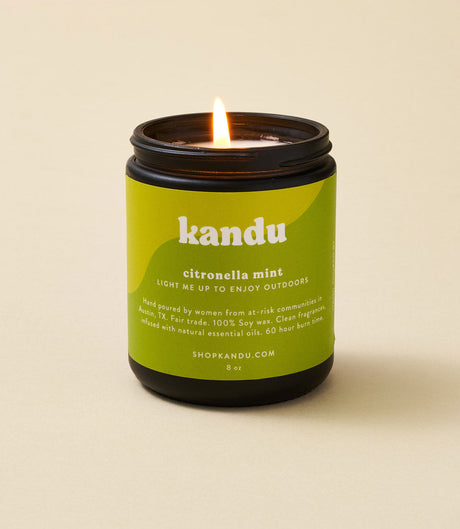 Citronella Mint 8oz Candle by Matr Boomie - Sumiye Co