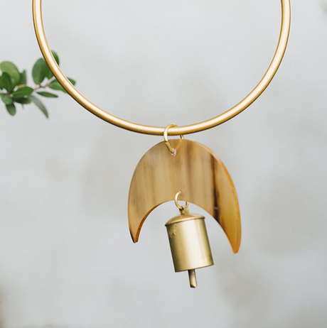 Orbit Moon Wind Chime - Sumiye Co