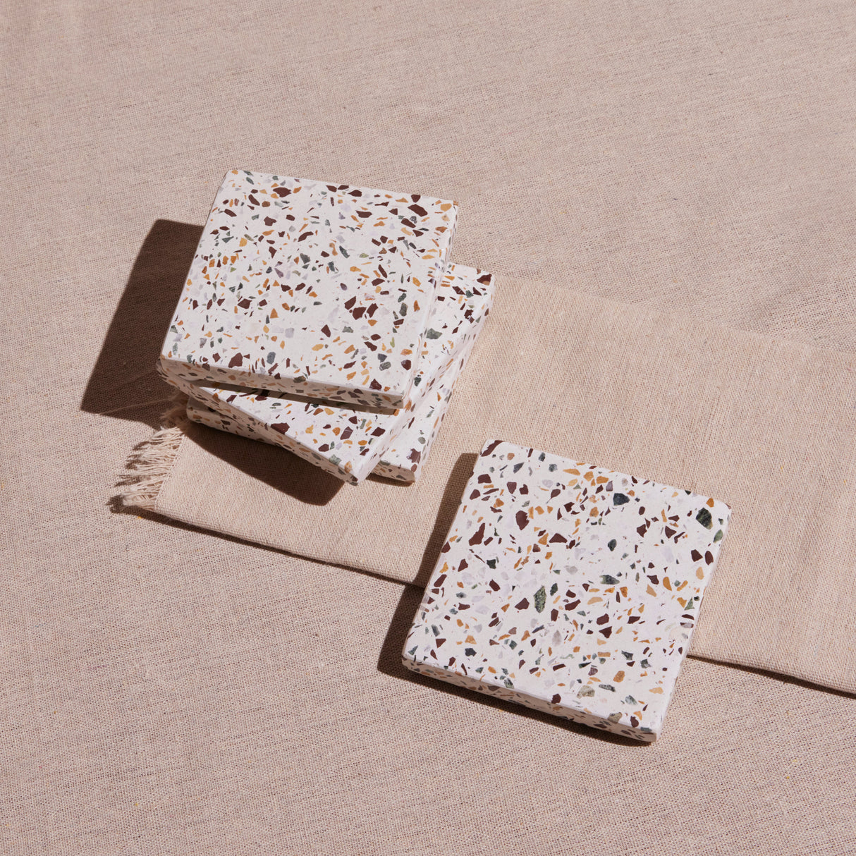 Centro Terrazzo Coasters - set of 4 - Sumiye Co