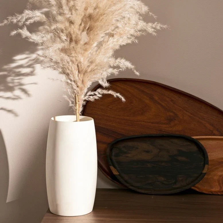 Itza Wood Vase - Thumbnail 3