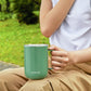 Purifying Camp Mug (16 oz) | Liven Glow™ Stainless Steel -13