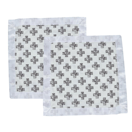 Nordic Stamp Bamboo Muslin Security Blankie-2