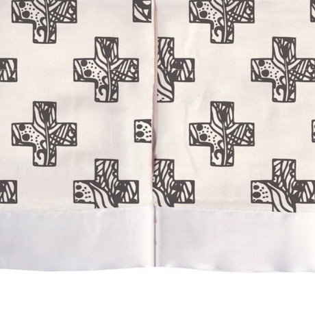 Security Blanket 2PK | Bamboo Fabric - Nordic Stamp - Sumiye Co