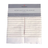 Pencil Stripe Bamboo Muslin Security Blankie-0