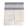 Pencil Stripe Bamboo Muslin Security Blankie-0