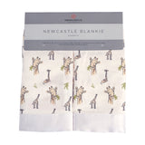 Hungry Giraffe Bamboo Muslin Security Baby Blankie-0