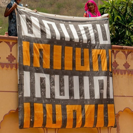 Midnight Moon Duvet (Reversible) | Artisanal Handmade Bedding Sets - Sumiye Co