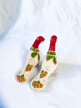 Ceramic Birds Set – Handmade Folk Art Sculpture from Colombia - Sumiye Co