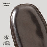 Shallow Organic Oval Platter Mini Set of 4