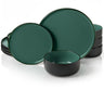 Ceramic Dinnerware Set, 12 Piece, Service for 4, Somerset Collection