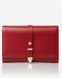 Aspen Red Plant-Based Leather Travel Wallet ( Available for Pre-order 9th April Delivery)-0