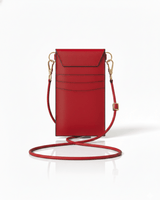 Cancun Red Plant Based Phone & Card Crossbody (Pre-Order For delivery 20th April 2026)-2
