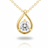 Celeste Teardrop Necklace-0