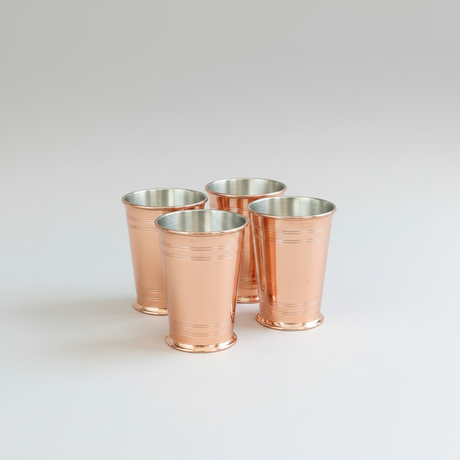 Copper Cocktail Tumblers (Set of 4) | Vintage Inspired - Sumiye Co