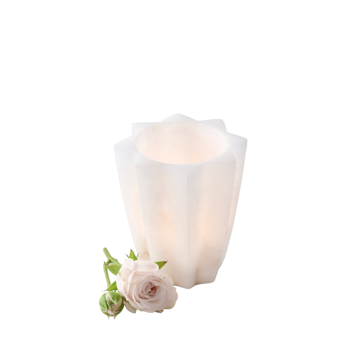 Alabaster Tara Votive Cup - Sumiye Co