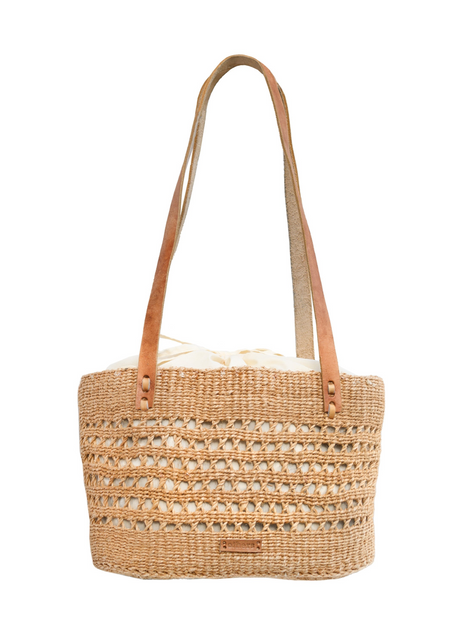 Shoulder Sisal Bag - Sumiye Co