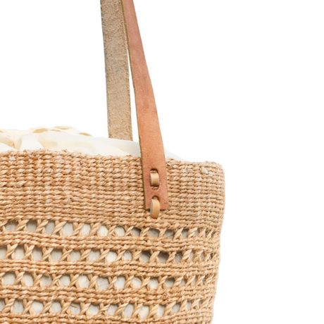 Shoulder Sisal Bag - Sumiye Co