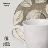 Coffee Cup & Saucer Set of 6