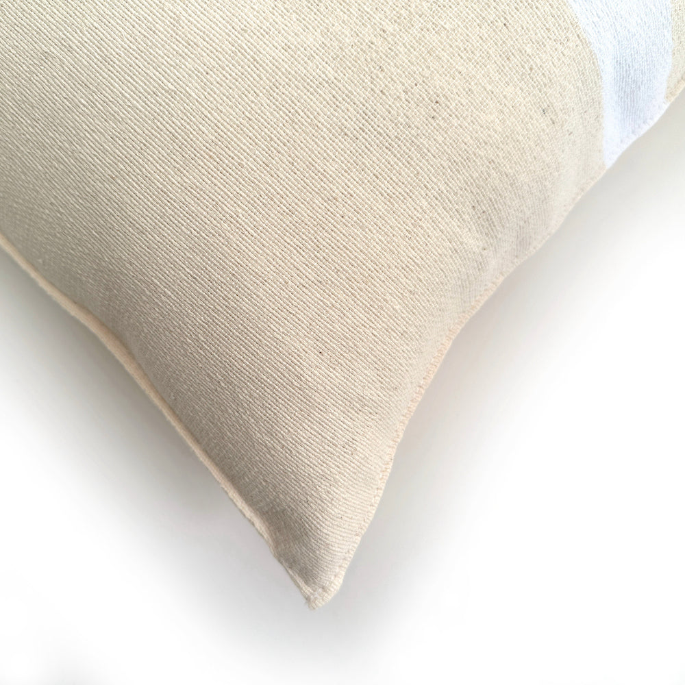 Nativa Woven Throw Pillow Cover  - Natural with Natural | Oaxaca