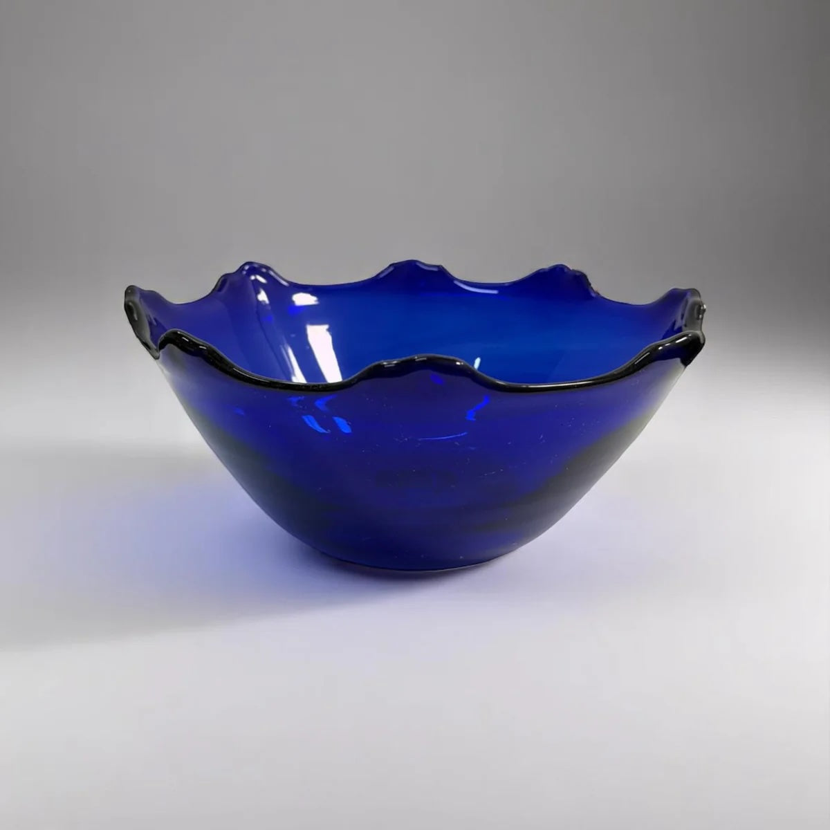 Parras  Blue Bowl | Artisanal Glasswork