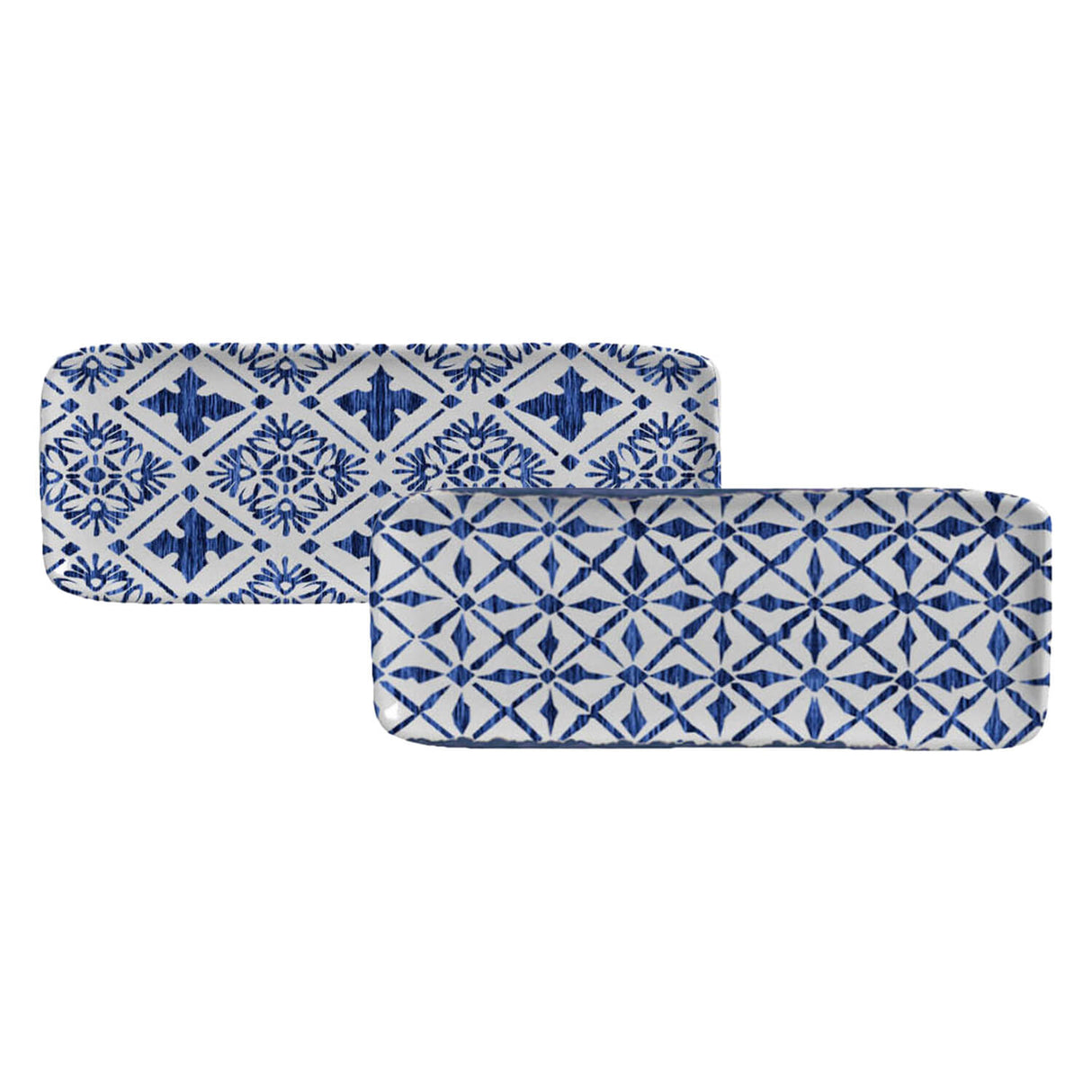 Rectangular Platter Small Set of 4