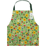 Set of 2 Mom and  Kid Apron Set,  Gnome Grown