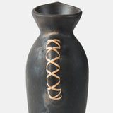 Longpi Black Clay Vase - Sumiye Co