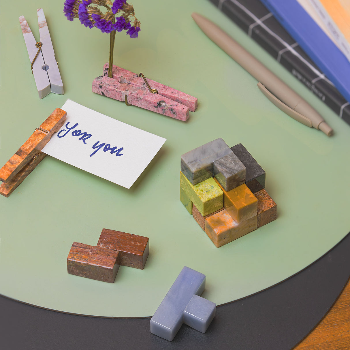 Gemstone Soma Cube Puzzle - Sumiye Co