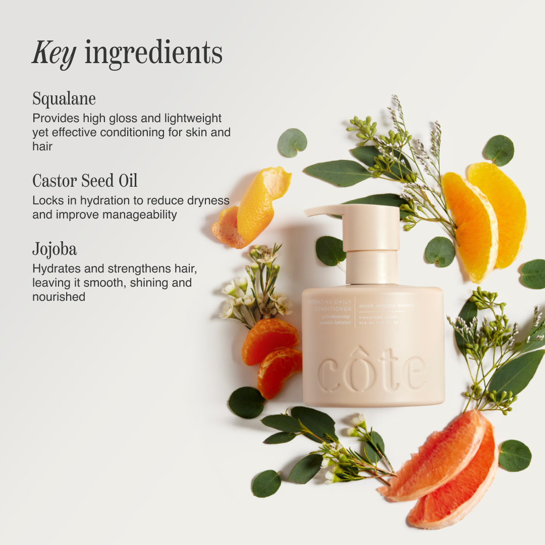 Daily Hair Essentials Set:  Nourishing Shampoo & Hydrating Conditioner