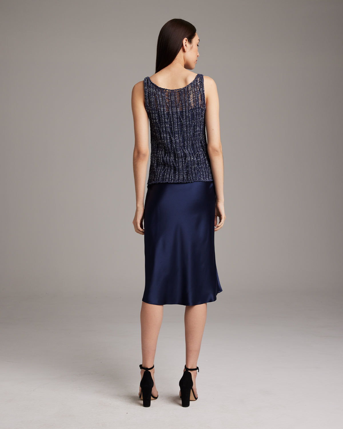 Lace Knit Tank - Sumiye Co