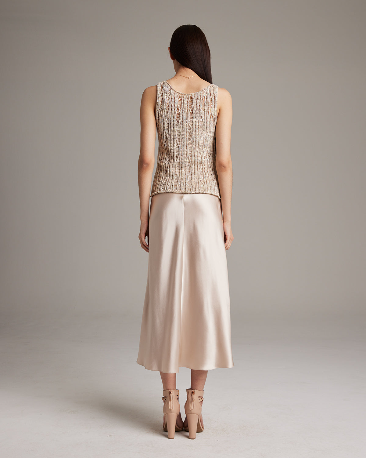 Lace Knit Tank - Sumiye Co