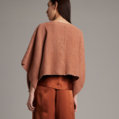 Shimmering Cotton Bolero - Sumiye Co