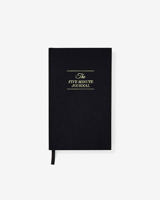 The Five Minute Journal - Bold Black by Intelligent Change