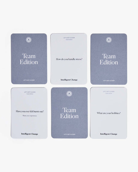 Get Closer Conversation Game: Teams - Teams by Intelligent Change - Sumiye Co