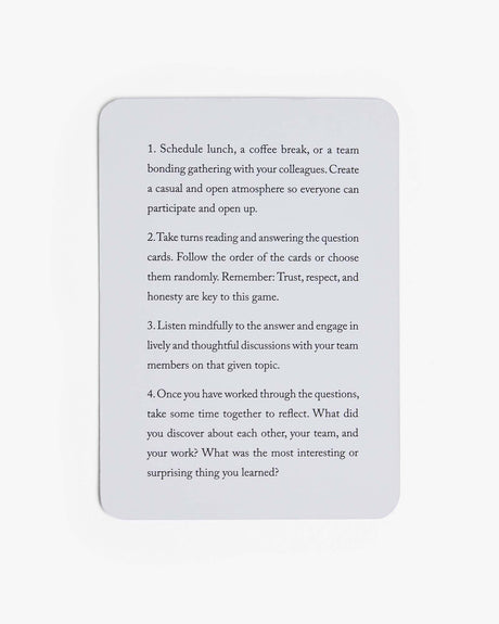 Get Closer Conversation Game: Teams - Teams by Intelligent Change - Sumiye Co